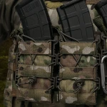 Подсумок одинарный пластиковый для магазина АК/AR. Мультикам 8 Подсумок одинарный пластиковый для магазина АК/AR. Мультикам 8