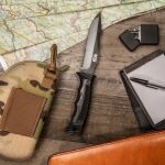 Ніж SOG SEAL Strike, Part Serr Blk TiNi Delx Molded Shth-Ti 7 Ніж SOG SEAL Strike, Part Serr Blk TiNi Delx Molded Shth-Ti 7