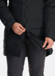 Зимняя куртка-парка женская Rab Valiance Parka W, Black 6