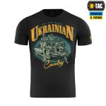 Футболка M-Tac Ukrainian Cavalry Чорна, black, Tan 2