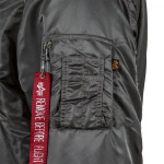 Куртка Alpha Industries MA-1 Bomber Jacket. Сірий 4