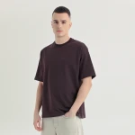 Футболка «Живи» від Rift. Oversize. Шоколадний 2 Футболка «Живи» від Rift. Oversize. Шоколадний 2