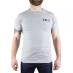 Футболка з малюнком "5.11 Tactical Train With Purpose" Heather Grey 3 Футболка з малюнком "5.11 Tactical Train With Purpose" Heather Grey 3
