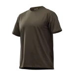 Футболка Basic Military T-shirt без логотипу. Cotton and Elastane, олива Футболка Basic Military T-shirt без логотипу. Cotton and Elastane, олива