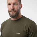 Футболка Basic Military T-shirt 2.0. Cotton and Elastane. Олива 4