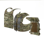 M-Tac плитоноска CORSET Elite FAST (розмір плити L). Мультикам, L-XL 8