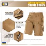 Шорти M-Tac Conquistador Flex Койот, coyote Brown 2 Шорти M-Tac Conquistador Flex Койот, coyote Brown 2