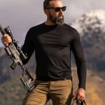 Термосорочка 5.11 Tactical® Tropos Long Sleeve Baselayer Top. Чорний 4