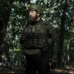 Подсумок одинарный пластиковый для магазина АК/AR. Олива 2 Подсумок одинарный пластиковый для магазина АК/AR. Олива 2