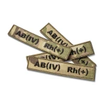 Шеврон (нашивка) група крові AB(IV) Rh(+), 2.5 х 12.5 см. Мультикам 4 Шеврон (нашивка) група крові AB(IV) Rh(+), 2.5 х 12.5 см. Мультикам 4