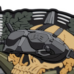 Патч (шеврон) «Дроновод» від Brand Element. М’який ПВХ пластик 3