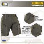 Шорти M-Tac Rubicon Flex Army Олива, army Olive 4 Шорти M-Tac Rubicon Flex Army Олива, army Olive 4