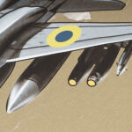 Футболка з малюнком "F-16" Tan 499 6 Футболка з малюнком "F-16" Tan 499 6