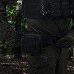 Підсумок утилітарний S. Кріплення Molle. Cordura 1000. Чорний. 3