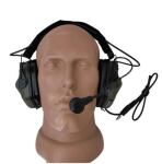 Активные защитные наушники Earmor M32 MARK3 (FG) Olive Mil-Std 6