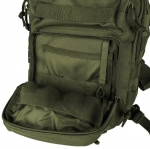 Рюкзак однолямочный Mil-Tec "One strap assault pack". Олива. 12