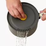 Набір каструль Sea to Summit Frontier UL Two Pot Set, 1,3 л – Темно-сірий 3