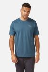 Футболка чоловіча Rab Stance Mountain Peak Tee, Tempest Blue 5 Футболка чоловіча Rab Stance Mountain Peak Tee, Tempest Blue 5