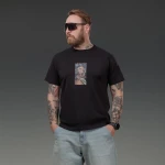 Футболка Basic Military T-Shirt. Battle Pup. Cotton/Elastane. Черный