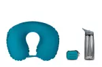 Надувная подушка Sea to Summit Aeros Ultralight Pillow Traveller, 39 × 29 × 11 см – Голубая