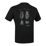 Футболка з малюнком "Grenade" Combat Black