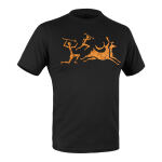 Футболка с рисунком "Hunters" Combat Black