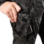 Штани тактичні карго Герць 2.0 Twill Camotec. Чорний мультикам 6