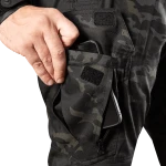 Штани тактичні карго Герць 2.0 Twill Camotec. Чорний мультикам 6 Штани тактичні карго Герць 2.0 Twill Camotec. Чорний мультикам 6