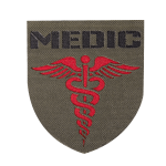Шеврон Camotec Medic (7*8) Олива