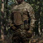 Плечові ремені для тактичного пояса. Кріплення Molle. Піксель (мм-14) 5