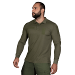 Поло CM Army ID Long CoolPass Pique Олива 2 Поло CM Army ID Long CoolPass Pique Олива 2