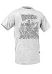 Футболка з малюнком "Couch Warriors" Iron Grey