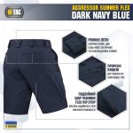 Шорти M-Tac Aggressor Summer Flex Dark Темно, dark Navy Blue 5 Шорти M-Tac Aggressor Summer Flex Dark Темно, dark Navy Blue 5