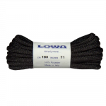 Шнурки Lowa Trekking Black-Black (черный). Длина 180 см