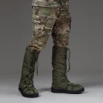 Бахилы/гамаши водонепроницаемые универсального размера (42-45). Цвет олива 3 Бахилы/гамаши водонепроницаемые универсального размера (42-45). Цвет олива 3