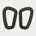 Карабін тактичний пластиковий ABS (2 шт.) Olive 4 Карабін тактичний пластиковий ABS (2 шт.) Olive 4