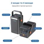 Павербанк Choetech B664 50000mAh Deep Blue 65W PPS QC3.0 PD3.0 LED-ліхтар 4 Павербанк Choetech B664 50000mAh Deep Blue 65W PPS QC3.0 PD3.0 LED-ліхтар 4
