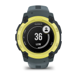 Смарт-годинник Garmin Instinct E, 40 mm. Жовто-Сірий 11