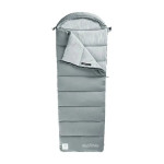 Спальний мішок Naturehike M300 (13°C до -4°C). Правий. Сірий