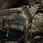 Бронежилет 4 класу (PRO). Вага 5.5 кг. Керамічні плити 2.2 кг. Піксель (мм-14) 11