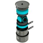 Набір посуду Sea to Summit Alpha Cookset 4.2, Pacific Blue/Grey 2 Набір посуду Sea to Summit Alpha Cookset 4.2, Pacific Blue/Grey 2