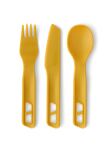 Набір столових приборів Sea to Summit Passage Cutlery Set, 3 Piece, 3 предмети, Arrowwood Yellow