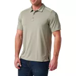 Футболка поло "5.11 Tactical® Paramount Chest Polo" Mortar Heather 2 Футболка поло "5.11 Tactical® Paramount Chest Polo" Mortar Heather 2
