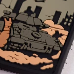 Патч (шеврон) «Двіж» від Brand Element. М’який ПВХ пластик. Олива 3 Патч (шеврон) «Двіж» від Brand Element. М’який ПВХ пластик. Олива 3