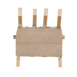 Вставка на передню панель з підсумками UTactic Cuatro Mag Cover. Мультикам 3