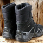 Зимові тактичні черевики LOWA Zephyr HI GTX TF. Мембрана Gore-Tex®. Чорного кольору 6
