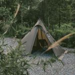 Палатка с остроконечной крышей Naturehike CNK2300ZP025, коричневая 3