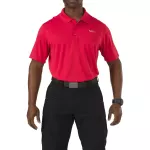 Футболка поло тактична з коротким рукавом "5.11 Pinnacle Short Sleeve Polo" Range Red