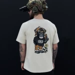 Футболка «Gorilla» від onlywars.store (limited edition). Cotton. Бежевий 5 Футболка «Gorilla» від onlywars.store (limited edition). Cotton. Бежевий 5