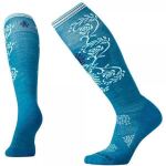 Носки женские SmartWool PhD Ski Light Pattern, Glacial Blue